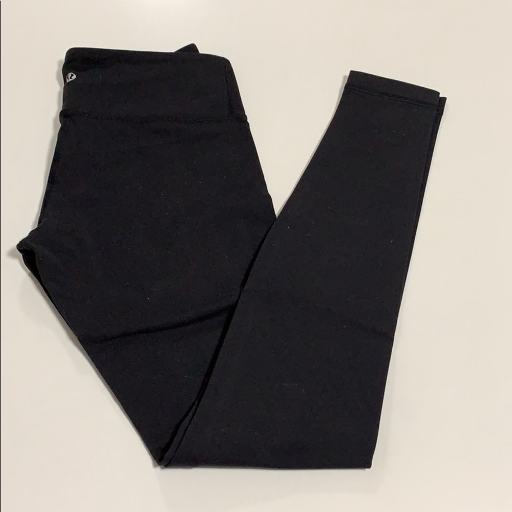 Lululemon wunder under, black, 4